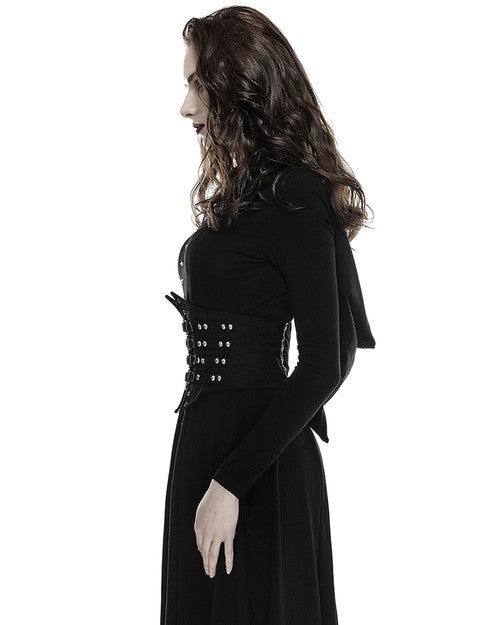 Steampunk Corset Belt - Black