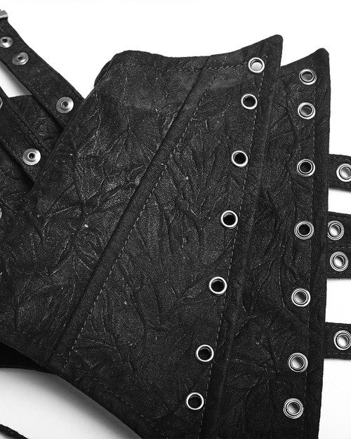 Steampunk Corset Belt - Black