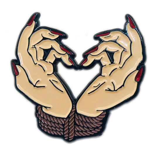 Bound by Love Enamel Pin