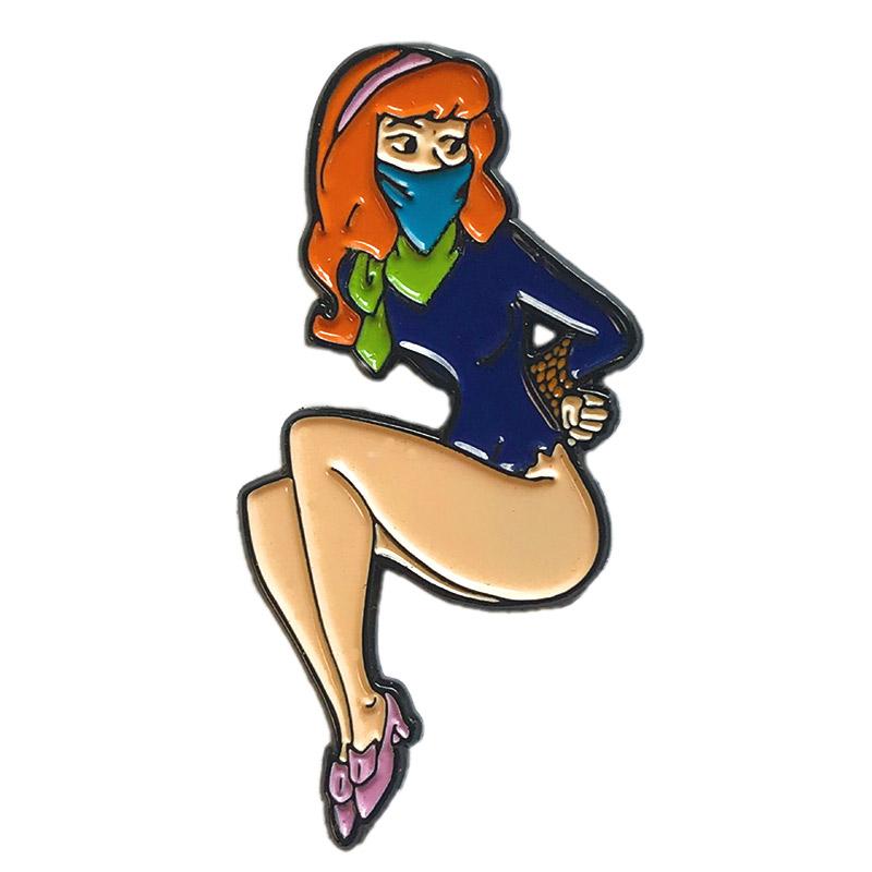 Danger Prone Daphne Enamel Pin