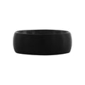 Plain Plated Black Matte Ring