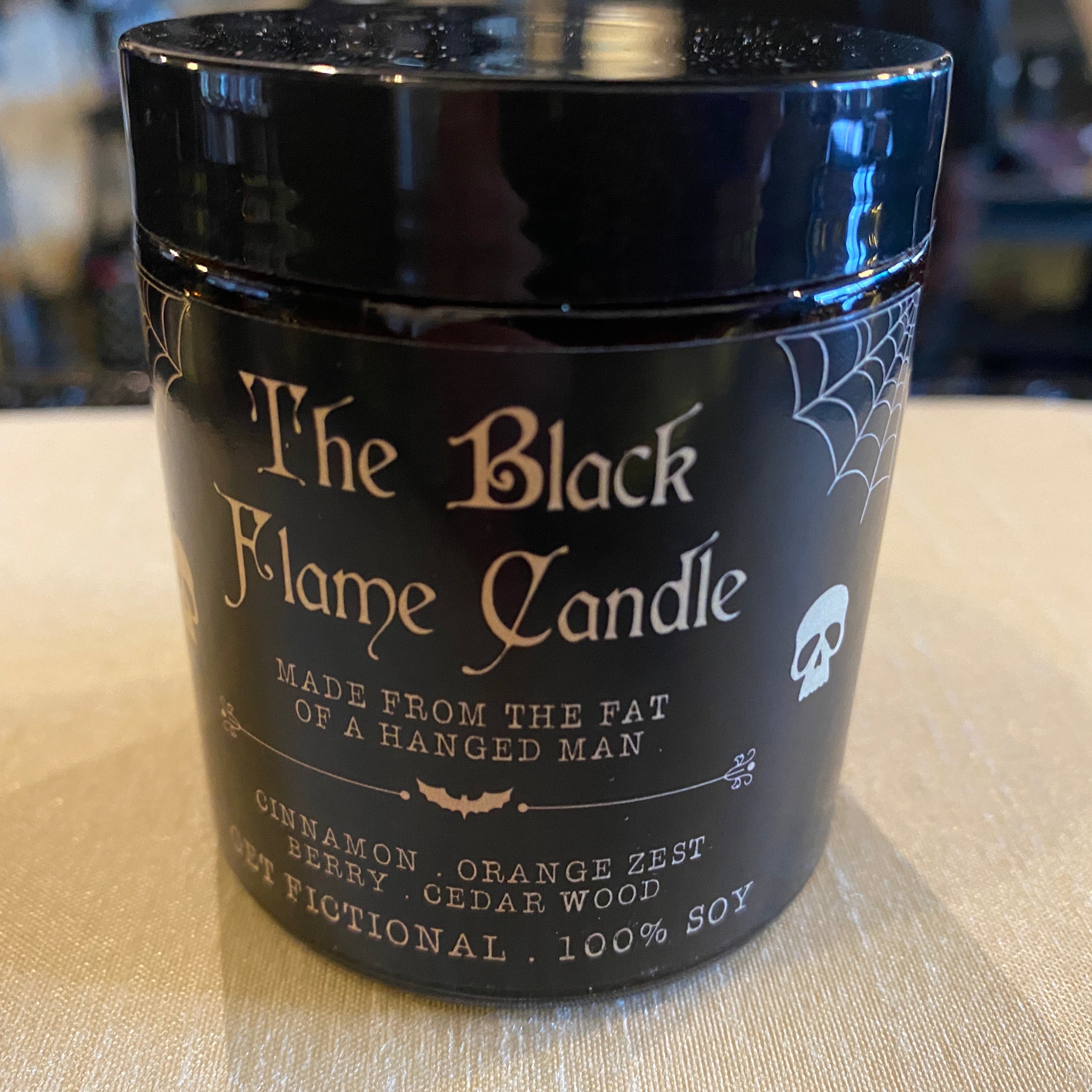 The Black Flame - 4oz Soy Candle