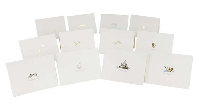 Naughty & Nice Candle and Stationary Set