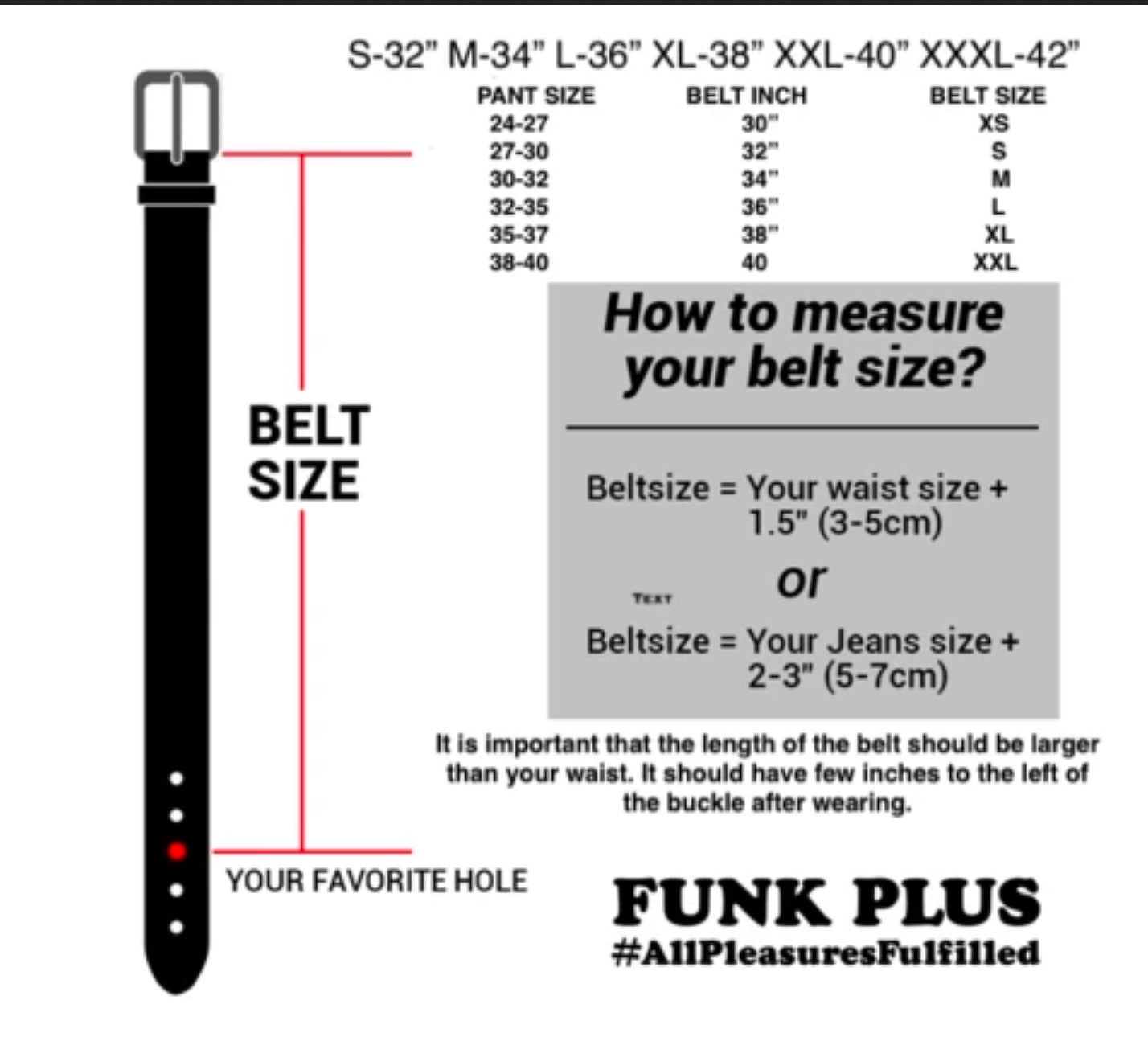 Black Vegan Leather Plain Belt