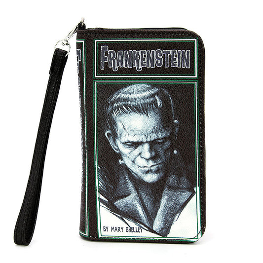 Frankenstein Book Clutch Wallet In Vinyl