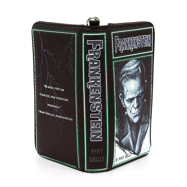 Frankenstein Book Clutch Wallet In Vinyl