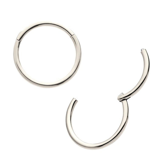 Surgical Steel Basic Hinged Segment Ring - 20g 5/16"