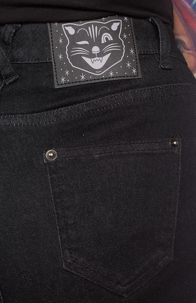 Essential Stretch Black Denim Jeans