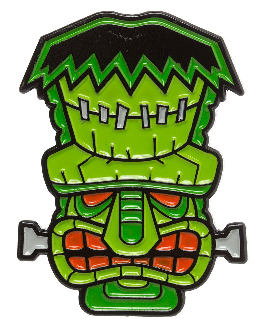 Tiki Monster Enamel Pin